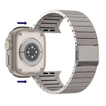 Bamboo Norman Buckle Pure Titanium Watch Band, For Apple Watch 46mm / 49mm / 45mm / 44mm