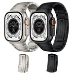 Integrated I-Shaped Quick Release Titanium Alloy Watch Band, For Apple Watch 46mm / 49mm / 45mm / 44mm