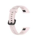 Metal Buckle Silicone Strap, Size: Free Size, For Huawei Honor Band 5i / Band 4