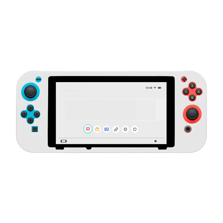 Étui de protection intégral en silicone uni pour console de jeux Nintendo Switch