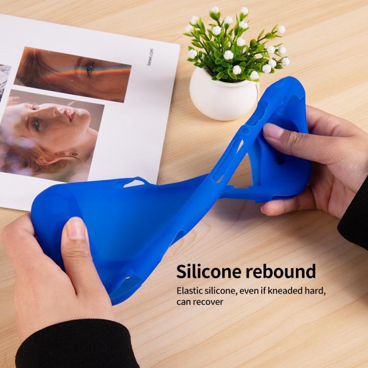 Game Console Solid Color Silicone Full Protective Case, For Nintendo Switch