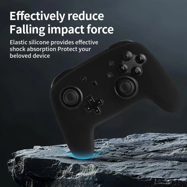 Game Handle Solid Color Silicone Protective Cover, For Nintendo Switch Pro
