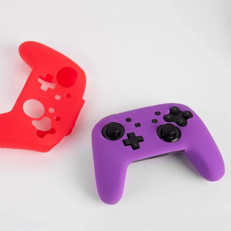 Game Handle Solid Color Silicone Protective Cover, For Nintendo Switch Pro