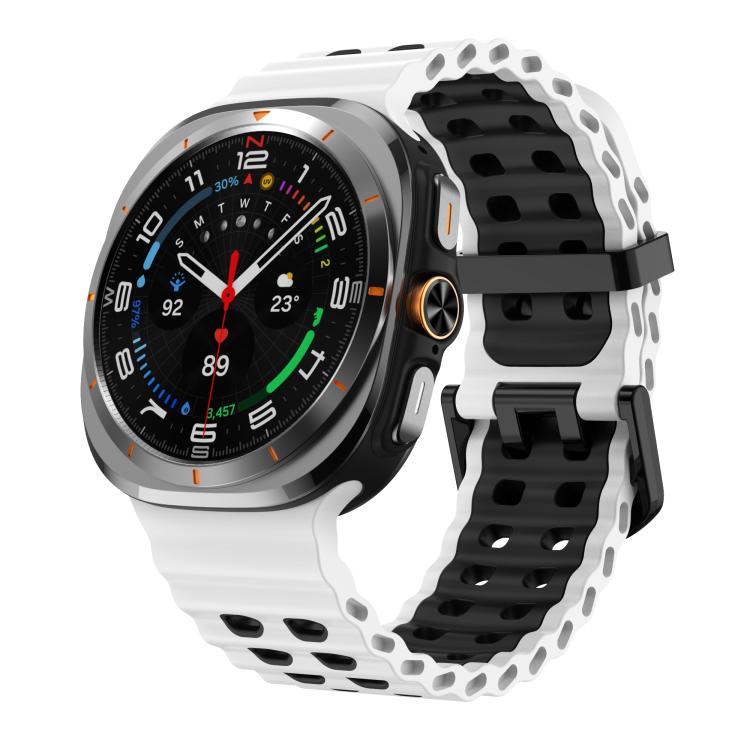 Kalebol Ocean Two-tone Silicone Strap, For Samsung Galaxy Watch Ultra 47mm / Ultra 2025