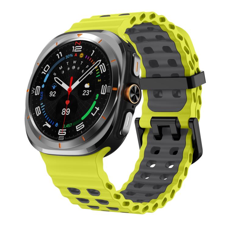 Kalebol Ocean Two-tone Silicone Strap, For Samsung Galaxy Watch Ultra 47mm / Ultra 2025