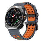 Kalebol Ocean Two-tone Silicone Strap, For Samsung Galaxy Watch Ultra 47mm / Ultra 2025