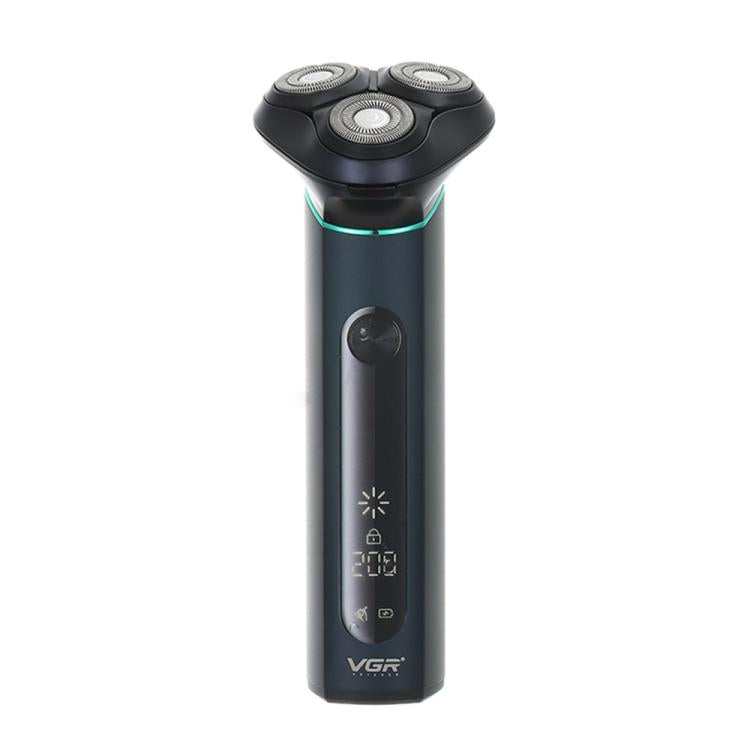 ماكينة حلاقة كهربائية VGR V-310 بشاشة رقمية وثلاث شفرات، V-310