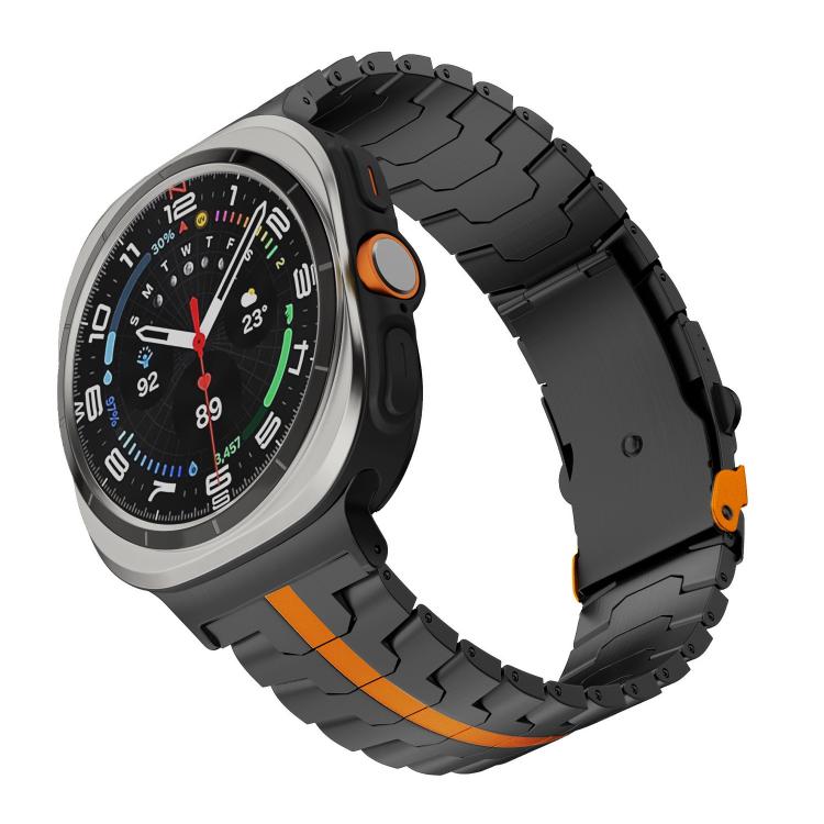 Split Safety Buckle Titanium Alloy Watch Band, For Samsung Galaxy Watch Ultra 47mm / Ultra 2025