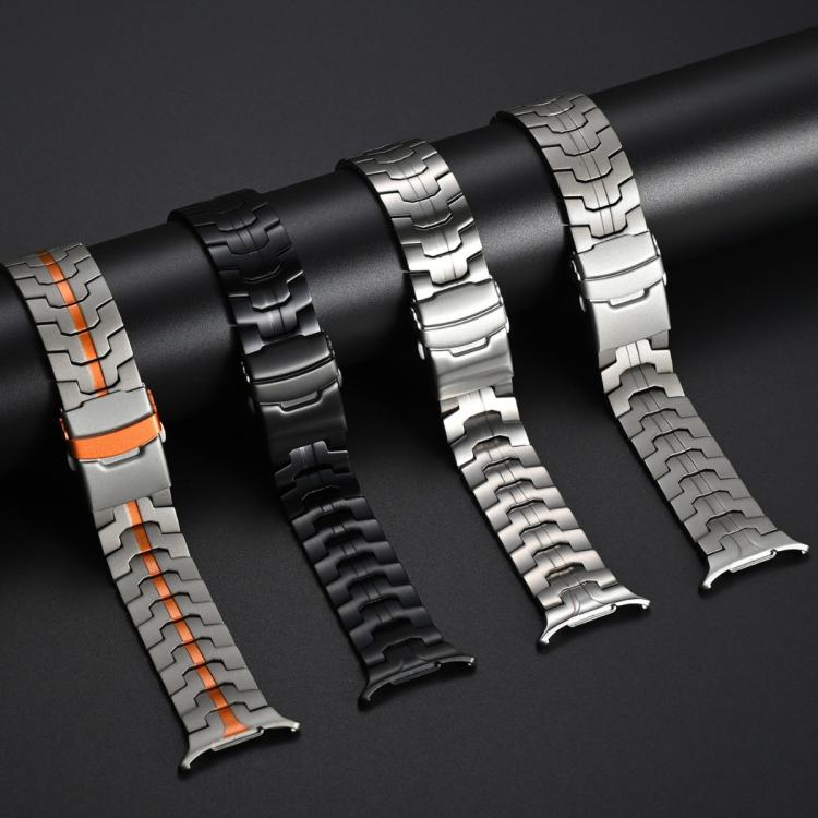 Split Safety Buckle Titanium Alloy Watch Band, For Samsung Galaxy Watch Ultra 47mm / Ultra 2025