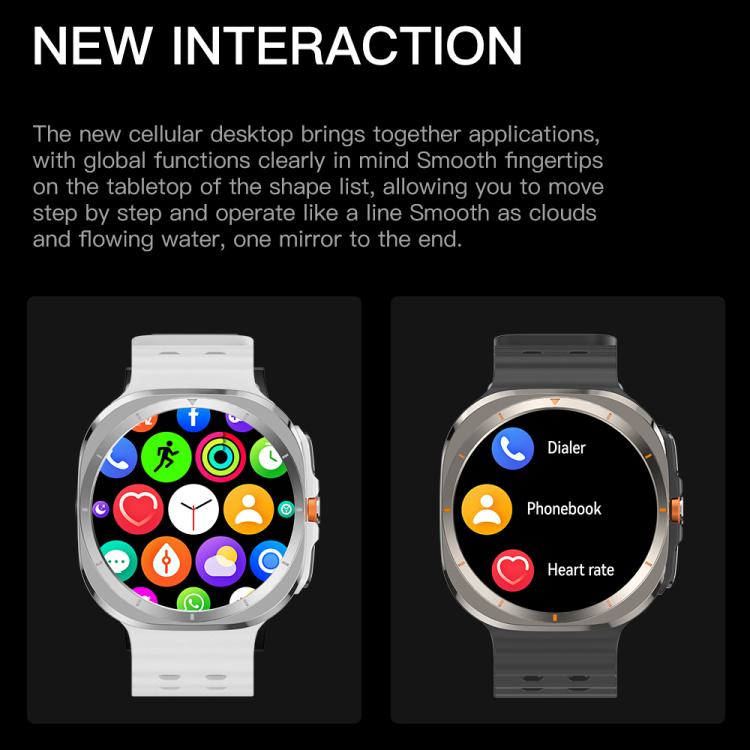 X7 1.51 inch IPS Screen Bluetooth Smart Watch Supports Healthy Monitoring