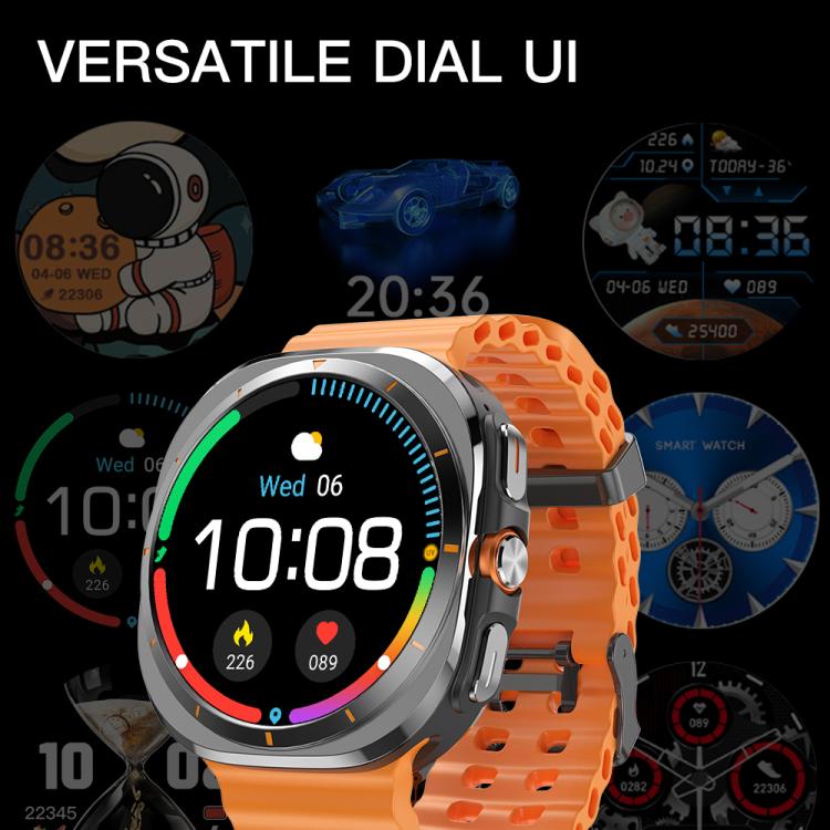 X7 1.51 inch IPS Screen Bluetooth Smart Watch Supports Healthy Monitoring