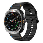 Kalebol Wave-stitched Silicone Strap, For Samsung Galaxy Watch Ultra 47mm / Ultra 2025