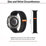 Kalebol Hook and Loop Fastener Nylon Strap, For Samsung Galaxy Watch Ultra 47mm / Ultra 2025