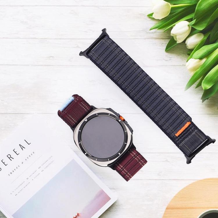 Kalebol Hook and Loop Fastener Nylon Strap, For Samsung Galaxy Watch Ultra 47mm / Ultra 2025