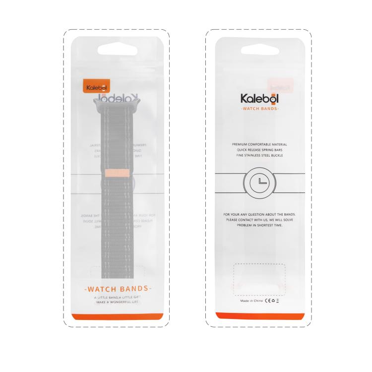 Kalebol Hook and Loop Fastener Nylon Strap, For Samsung Galaxy Watch Ultra 47mm / Ultra 2025