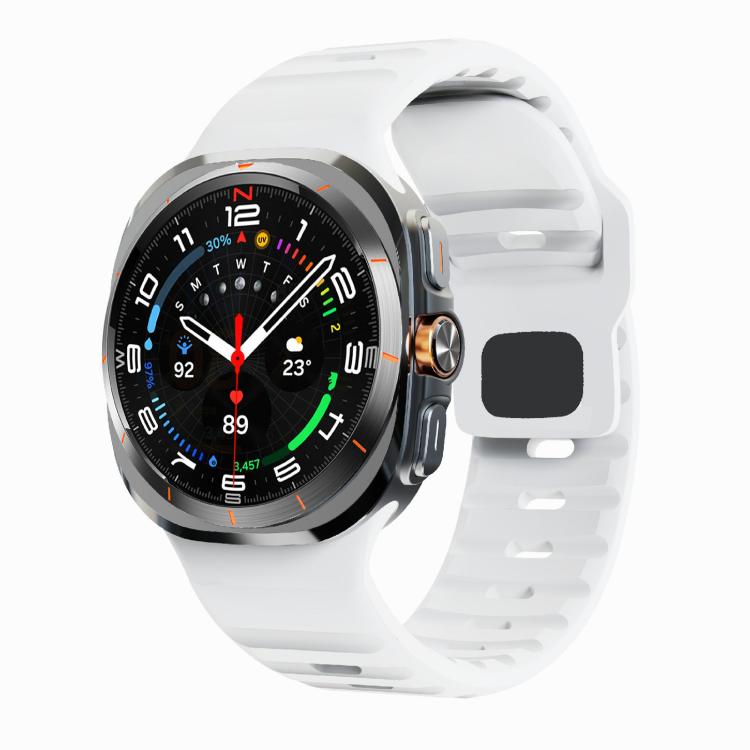 Kalebol Wave Reverse Buckle Silicone Strap, For Samsung Galaxy Watch Ultra 47mm / Ultra 2025