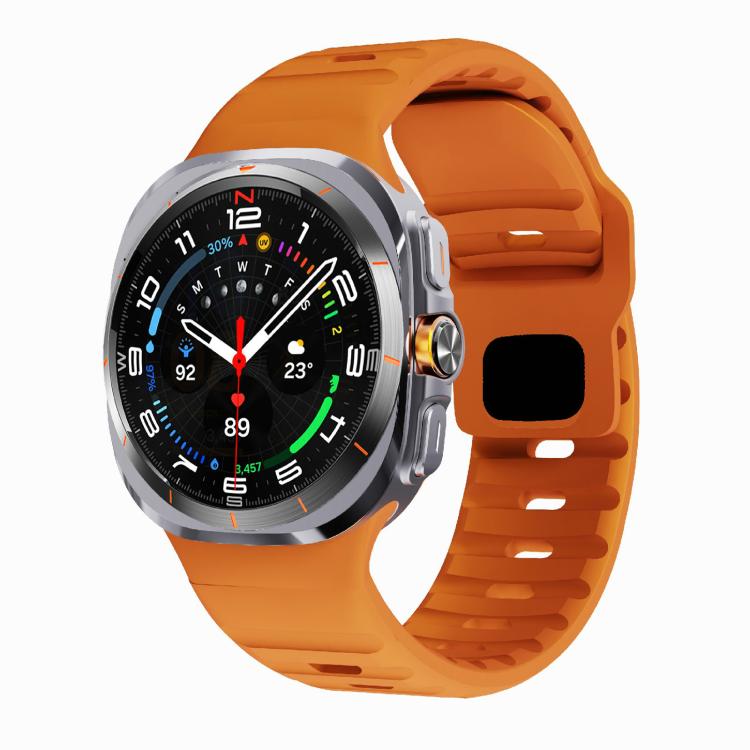 Kalebol Wave Reverse Buckle Silicone Strap, For Samsung Galaxy Watch Ultra 47mm / Ultra 2025