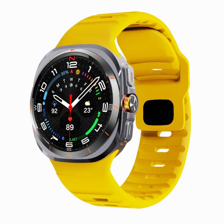 Kalebol Wave Reverse Buckle Silicone Strap, For Samsung Galaxy Watch Ultra 47mm / Ultra 2025