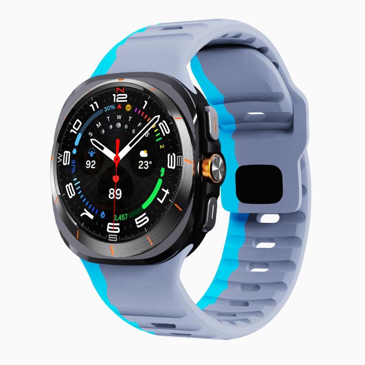 Kalebol Wave Reverse Buckle Silicone Strap, For Samsung Galaxy Watch Ultra 47mm / Ultra 2025