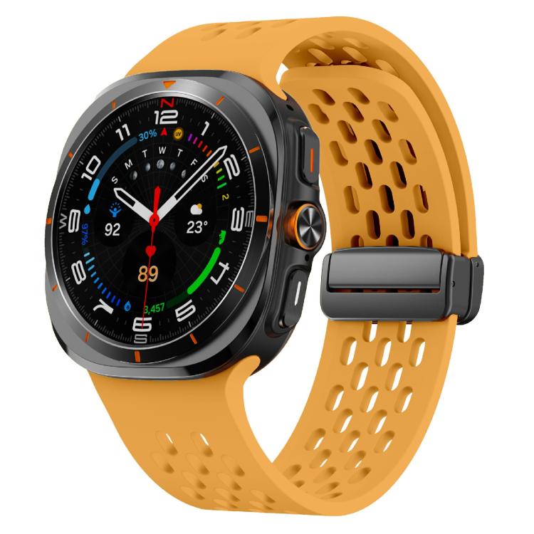 Kalebol Mesh Magnetic Silicone Watch Strap, For Samsung Galaxy Watch Ultra 47mm / Ultra 2025