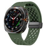Kalebol Mesh Magnetic Silicone Watch Strap, For Samsung Galaxy Watch Ultra 47mm / Ultra 2025
