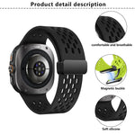 Kalebol Mesh Magnetic Silicone Watch Strap, For Samsung Galaxy Watch Ultra 47mm / Ultra 2025