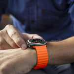 Kalebol Wave Stitching Silicone Strap, For Samsung Galaxy Watch Ultra 47mm / Ultra 2025