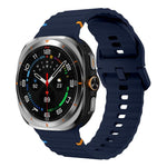 Kalebol Wave Stitching Silicone Strap, For Samsung Galaxy Watch Ultra 47mm / Ultra 2025