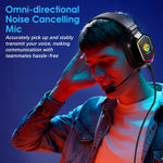 SoulBytes S21 Omni-directional Lightweight Memory Foam Ear Cushions Headset with Mic, Length: About 2m