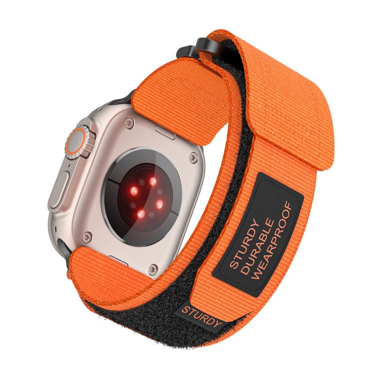 Kalebol Simple Two Section Nylon Strap, For Apple Watch 46mm / 49mm / 45mm / 44mm, For Apple Watch 42mm / 41mm / 40mm / 38mm