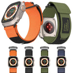 Kalebol Simple Two Section Nylon Strap, For Apple Watch 46mm / 49mm / 45mm / 44mm, For Apple Watch 42mm / 41mm / 40mm / 38mm