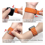 Kalebol Aline Nylon Loop Watch Band, For Apple Watch 46mm / 49mm / 45mm / 44mm, For Apple Watch 42mm / 41mm / 40mm / 38mm