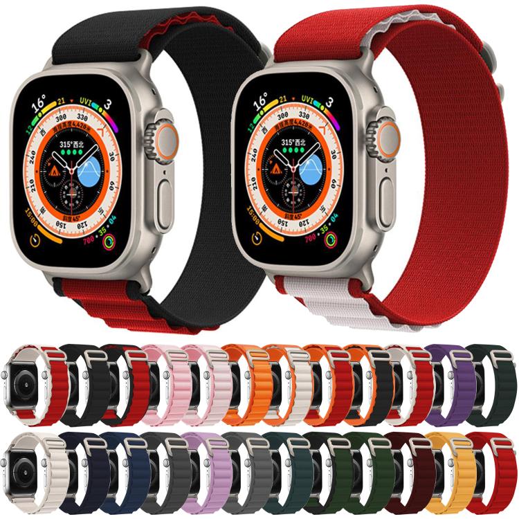Kalebol Aline Nylon Loop Watch Band, For Apple Watch 46mm / 49mm / 45mm / 44mm, For Apple Watch 42mm / 41mm / 40mm / 38mm