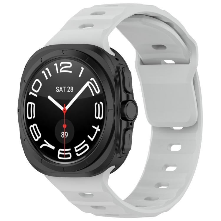 Kalebol Square Buckle Silicone Watch Band, For Samsung Galaxy Watch Ultra 47mm / Ultra 2025