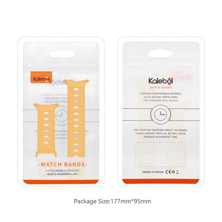 Kalebol Square Buckle Silicone Watch Band, For Samsung Galaxy Watch Ultra 47mm / Ultra 2025