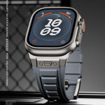 Kalebol High Stretch Silicone Armor Watch Band, For Apple Watch 46mm / 49mm / 45mm / 44mm