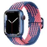 Kalebol Eight Buckle Nylon Braided Watch Band, For Apple Watch 46mm / 49mm / 45mm / 44mm, For Apple Watch 42mm / 41mm / 40mm / 38mm