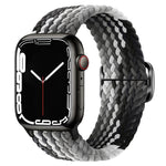 Kalebol Eight Buckle Nylon Braided Watch Band, For Apple Watch 46mm / 49mm / 45mm / 44mm, For Apple Watch 42mm / 41mm / 40mm / 38mm