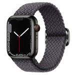 Kalebol Eight Buckle Nylon Braided Watch Band, For Apple Watch 46mm / 49mm / 45mm / 44mm, For Apple Watch 42mm / 41mm / 40mm / 38mm