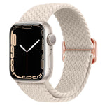 Kalebol Eight Buckle Nylon Braided Watch Band, For Apple Watch 46mm / 49mm / 45mm / 44mm, For Apple Watch 42mm / 41mm / 40mm / 38mm