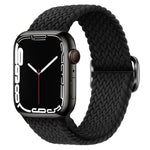 Kalebol Eight Buckle Nylon Braided Watch Band, For Apple Watch 46mm / 49mm / 45mm / 44mm, For Apple Watch 42mm / 41mm / 40mm / 38mm