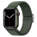 Kalebol Eight Buckle Nylon Braided Watch Band, For Apple Watch 46mm / 49mm / 45mm / 44mm, For Apple Watch 42mm / 41mm / 40mm / 38mm