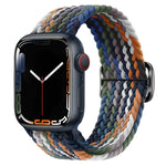 Kalebol Eight Buckle Nylon Braided Watch Band, For Apple Watch 46mm / 49mm / 45mm / 44mm, For Apple Watch 42mm / 41mm / 40mm / 38mm