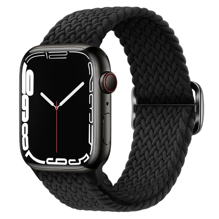 Kalebol Eight Buckle Nylon Braided Watch Band, For Apple Watch 46mm / 49mm / 45mm / 44mm, For Apple Watch 42mm / 41mm / 40mm / 38mm