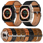 Kalebol Genuine Leather Watch Band, For Apple Watch 46mm / 49mm / 45mm / 44mm