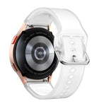 Kalebol Glacier Transparent Silicone Watch Band, For Samsung Galaxy Watch 7  / 6 / 5 / 4