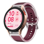 Kalebol Glacier Transparent Silicone Watch Band, For Samsung Galaxy Watch 7  / 6 / 5 / 4