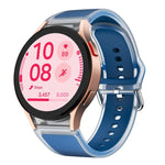 Kalebol Glacier Transparent Silicone Watch Band, For Samsung Galaxy Watch 7  / 6 / 5 / 4