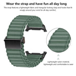 Kalebol Ocean Loop Nylon Braided Watch Band, For Samsung Galaxy Watch Ultra 47mm / Ultra 2025