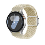 Kalebol Button Braided Loop Magnetic Buckle Watch Band, For Samsung Galaxy Watch 5 Pro / 6 / 7